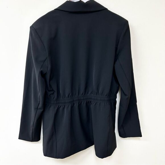 Athleta Black Blazer with White Trim - Picture 5 of 6